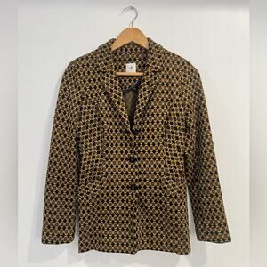 CAbi Kensington Proper Standout Medallion Blazer Jacket X-small Style 3372